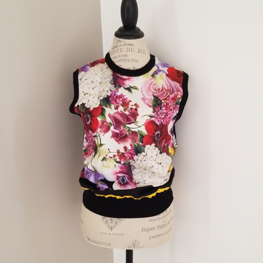 Dolce and Gabbana silk top